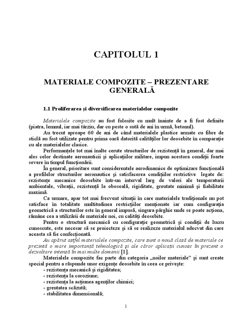 Materiale Compozite | PDF