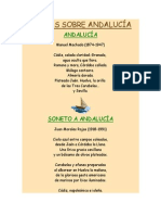 Poemas Sobre Andalucía