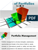 Types of Portfolios in Finance