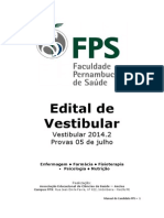Edital Vestibular 2014.2