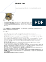 How To Wire A Standard UK Plug: Wiring Diagram