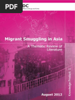 Migrant Smuggling in Asia a Thematic Review of Literature