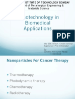Nanotechnology On Biomedical Applications