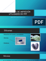 Materiales de Impresión Utilizados en Ppf