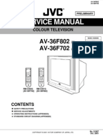 Service Manual: AV-36F802 AV-36F702