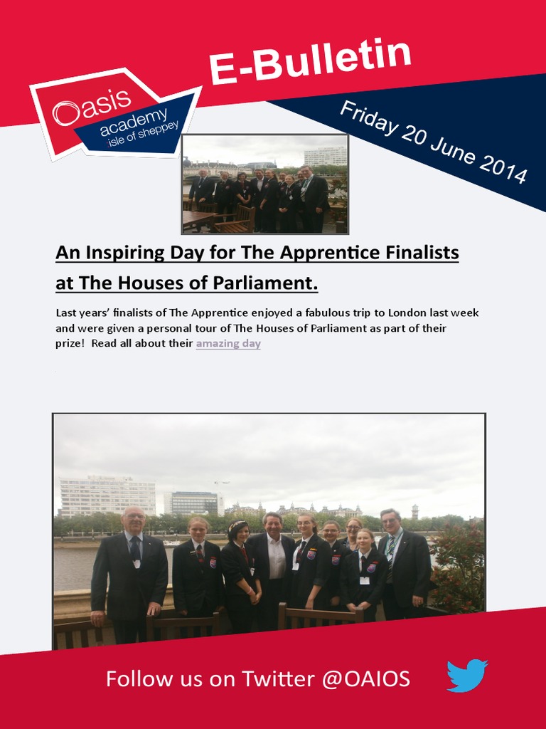 Apprentice Finalists Tour Parliament | PDF | Communication | Business