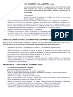 Utilidades de La Evaluación Del Desempeño para La Empresa Miriam