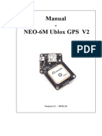 Manual - NEO-6M Ublox GPS V2: Version 1.0 - 09/01/14