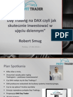 Robert Smug Day Trading Na DAX Czyli Jak Skutecznie Inwestować W Ujęciu Dziennym