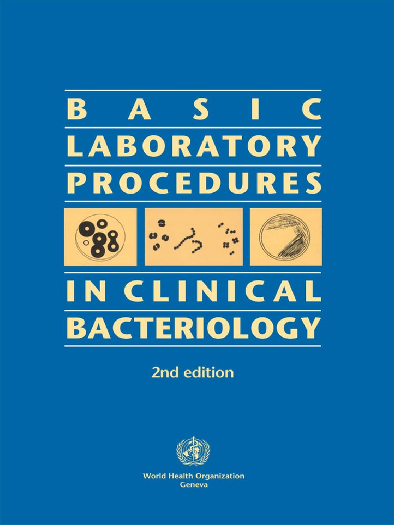 Basic Laboratory Procedure in Clinical Bacteriology PDF Infection Gram Negative Bacteria