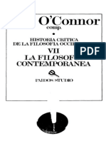 O_Connor, D. J. - Historia Critica de La Filosofia Occidental VII. La Filosofia Contemporanea