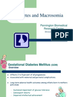 Diabetes and Macrosomia