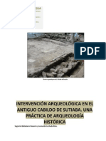 Un Práctica de Arqueología Histórica en Sutiaba, León, Nicaragua.