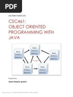 Download CSC461-Objected Oriented Programming by Franklyn Frank SN230502966 doc pdf