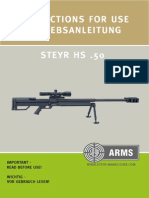 Steyr HS-50 Sniper Rifle User Manual