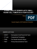 A Rare Case of Desmoplastic Small Round Cell