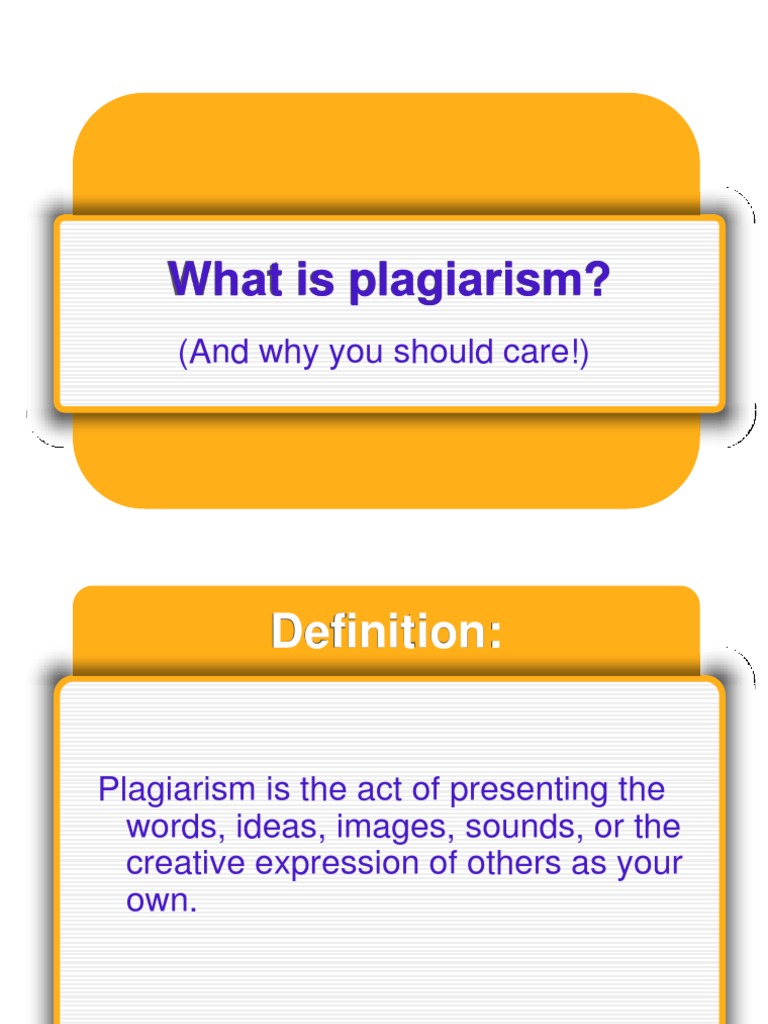 plagiarism Citation Plagiarism