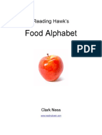 Reading Hawk's Food Alphabet