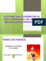 3 Factores Del Èxito Empresarial