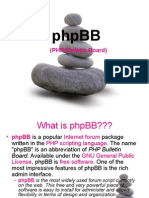 Presentaion On PHPBB - by Ankita Gangrade