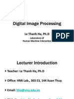 Digital Image Processing - Lecture Introduction
