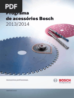 Catalogo Todos Acessorios Para Equipamentos Bosch