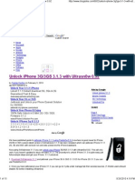 Unlock Iphone 3.1.3 3G - 3GS ..