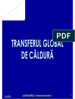 Curs Transfer Global de Caldura
