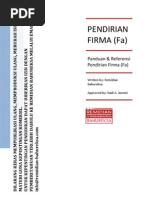 Prosedur Pendirian Firma