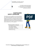 Scaffolding Safety Guideline: KAS-Scaffolding - Fast Then. Fast Now
