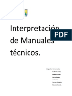 Interpretación de Manuales Técnicos 12