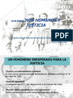 Derechos Humanos y Justicia PUC Junio 2013