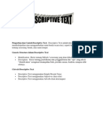 Download Pengertian Dan Contoh Descriptive Text by Hesty Wulan SN230540748 doc pdf