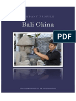 Bali Okina stone carving company profile