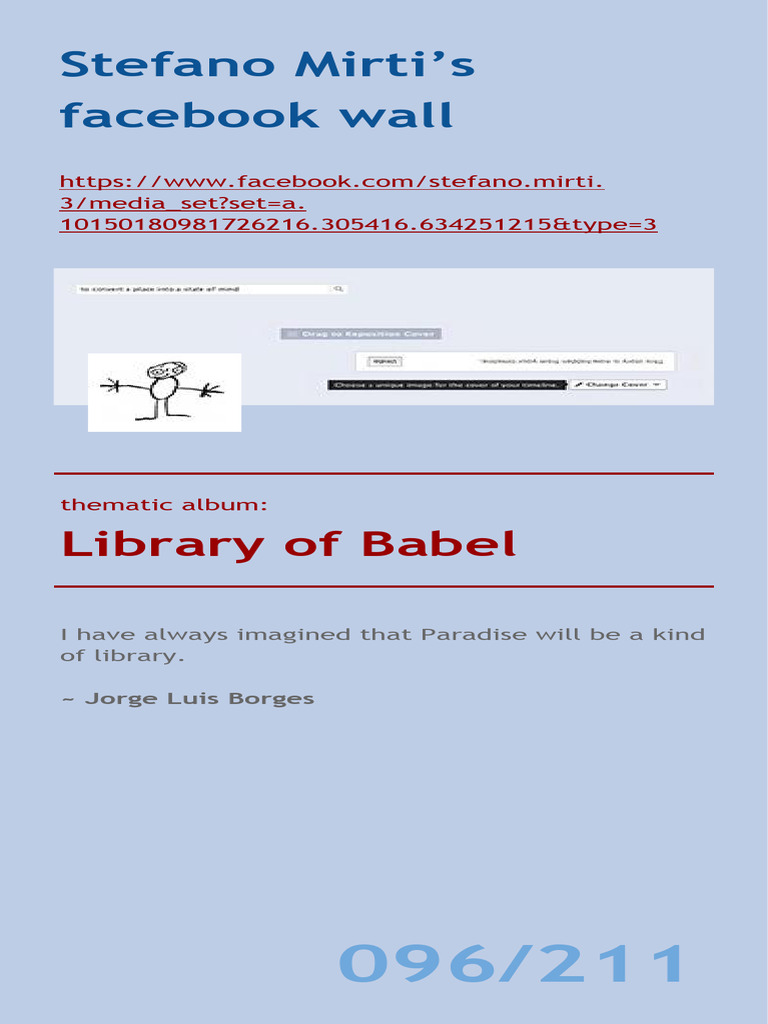 Library of Babel PDF Library And Museum Science