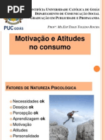 Aula 5 -Fatores Internos Que Influenciam o Consumo - Motivação e Atitudes (1)