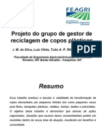 Projeto do grupo de gestor de reciclagem - simposio