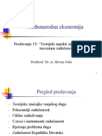 P13 Teorijski Aspekti Zaduženosti I Inozemna Zaduženost Republike Hrvatske