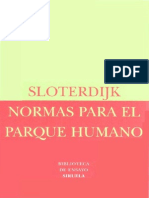Sloterdijk, Peter - Normas Para El Parque Humano [1999].pdf