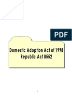 Domestic Adoption RA 8552