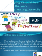 Teaching English To Children