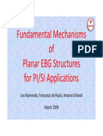 3 2 1 Fundamental Mechanisms of Planar EBG Structures for PISI Applications