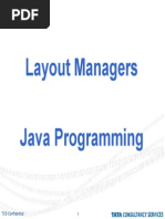  LayOut Managers in java 