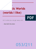 Fantastic Worlds (Worlds I Like)
