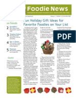 Fun Holiday Gift Ideas For Favorite Foodies On Your List