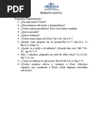 semana santa preguntas exploiratorias