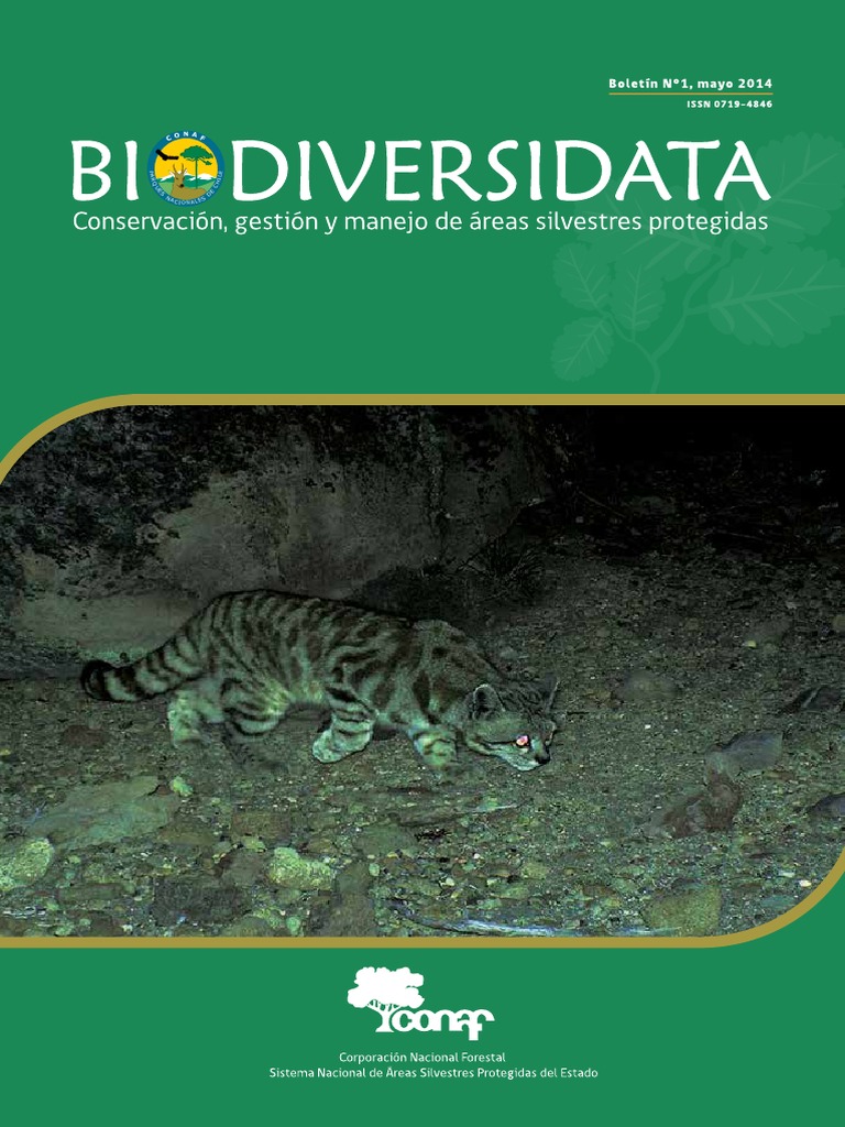 Biodiversidata N 1 Mayo 2014 PDF Chile Biodiversidad