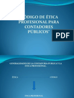 Presentacion_Codigo de Etica de La Profesion Contable_THE MENTALIST