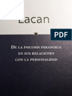 LACAN Psicosis Paranoica