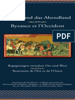 Byzanz Und Das Abendland (Eötvös Collegium) Program